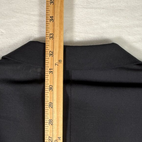 Armani Collezioni Blazer Men Size 44R Black Three Button Neiman Marcus Italy - Picture 12 of 13